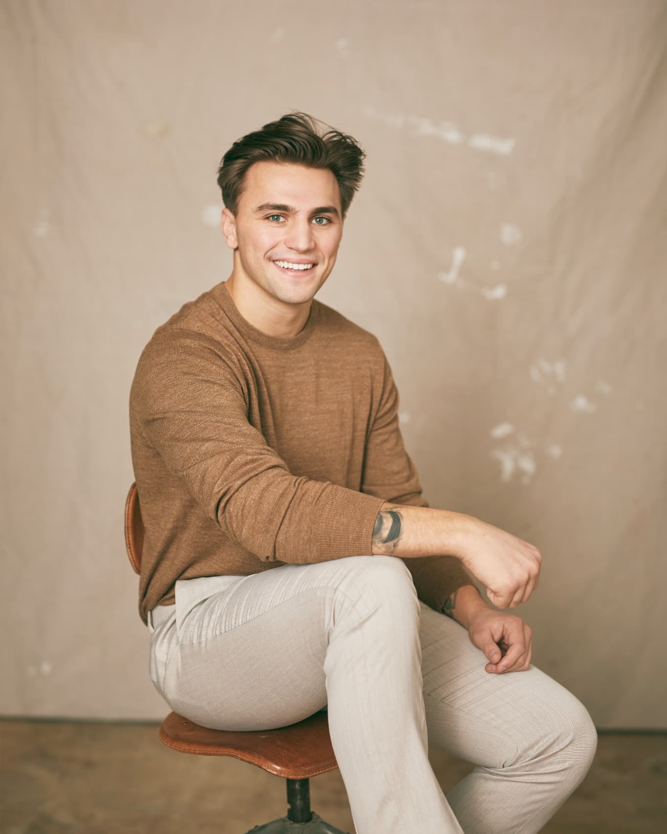 Brandon Anderson, founder of Anderion, seated in a studio portrait.